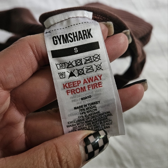 [SOLD] Gymshark rest day seamless midi tank oak brown - Picture 8 of 8